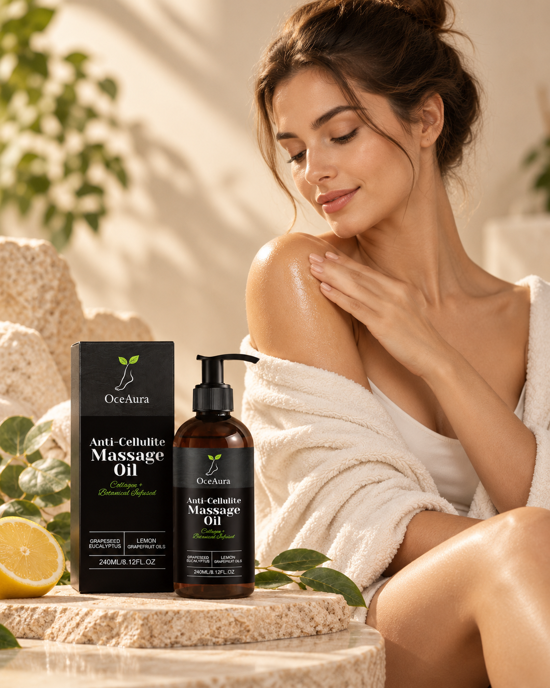 Veloura — Aceite de Masaje Anticelulítico