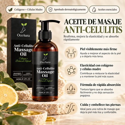 Veloura — Aceite de Masaje Anticelulítico