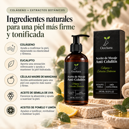 Veloura — Aceite de Masaje Anticelulítico